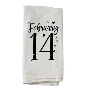 February 14th Towel